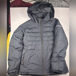 Columbia Boys Coat Size Large With Hood